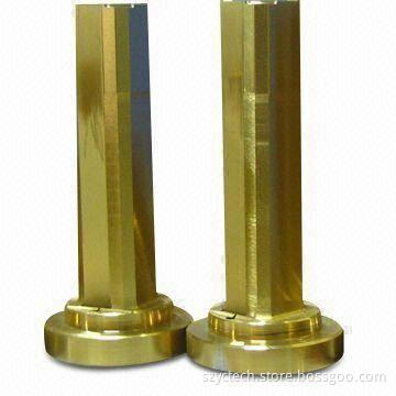 Tin PVD Coating Parts, Used for Electronic Equipment and Auto Parts